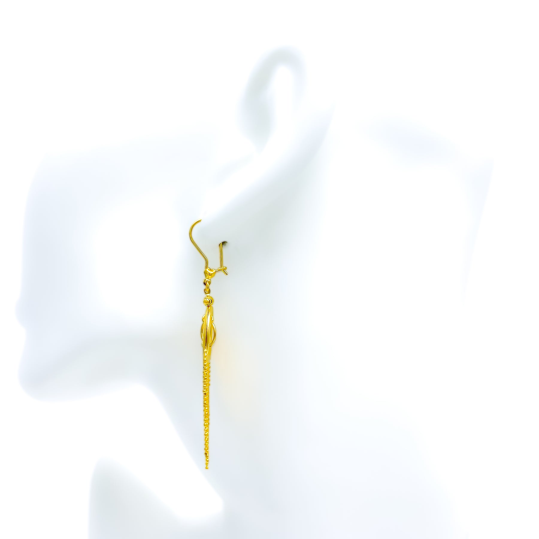 Draped in Gold Earrings – Oradina